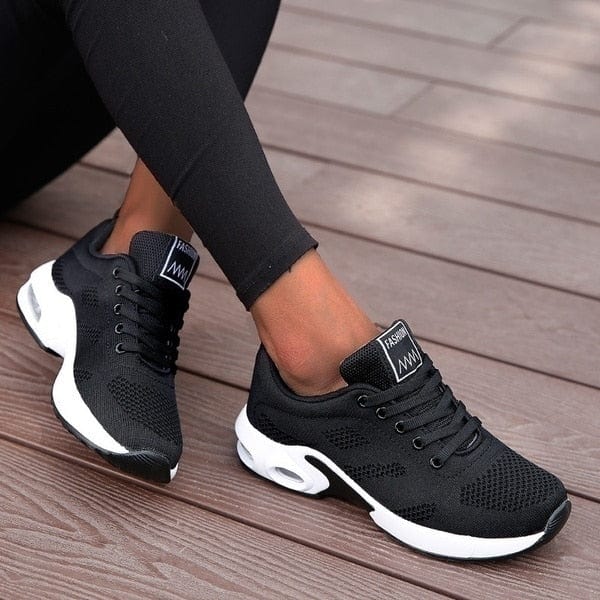 Zwart / 36 Amy™ - Ultiem Comfort in Ergonomische Sneakers Mykozo