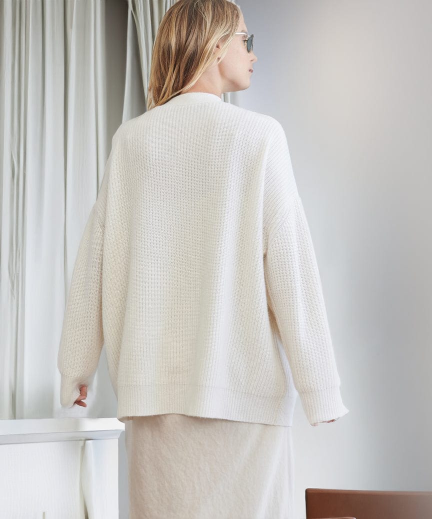 Ann | Elegante Kasjmier Cocoon Vest Mykozo