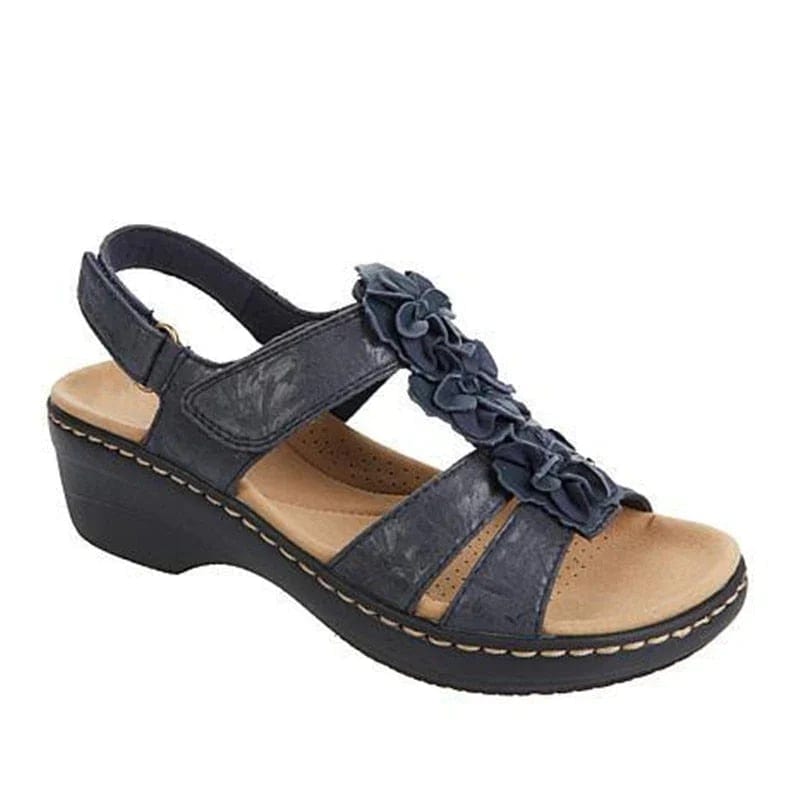 Blauw / 35 Annelot | Elegante & Ondersteunende sandalen Mykozo