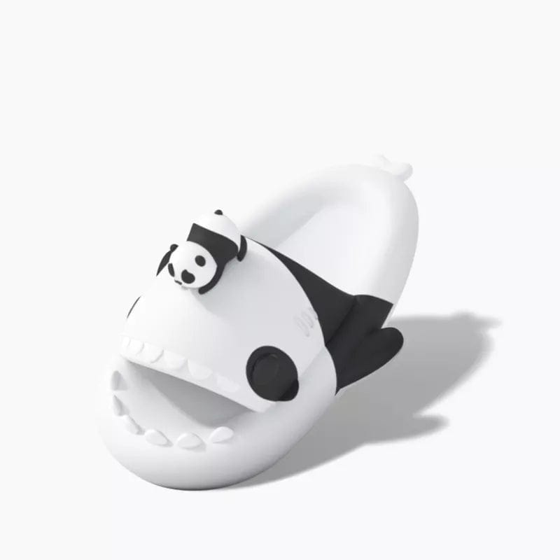 Slippers Panda Fins / 36-37 BeestigeVoetjes - ComfySarks Diereneditie Slippers Mykozo