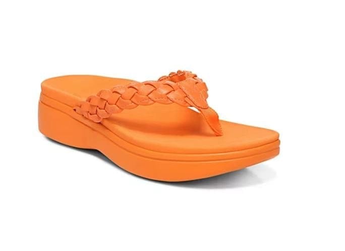 Oranje / 35 Benteke | Comfy Boheemse zomer sandalen Mykozo