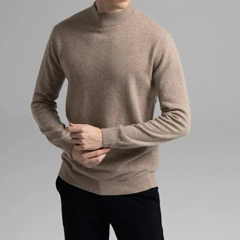 Sweater BUSCAS - Luxe Cashmere Coltrui Heren Mykozo