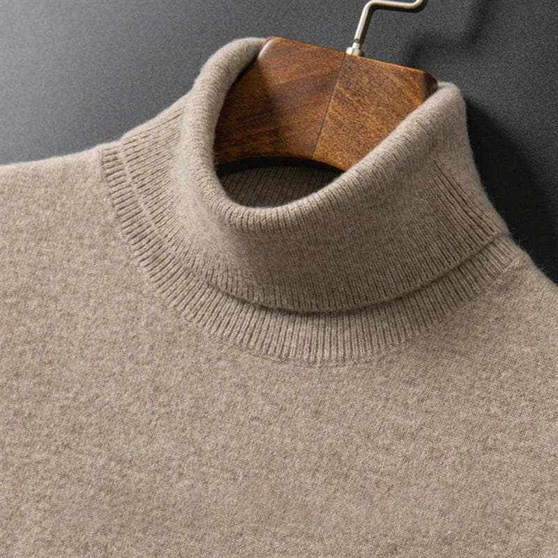 Sweater BUSCAS - Luxe Cashmere Coltrui Heren Mykozo