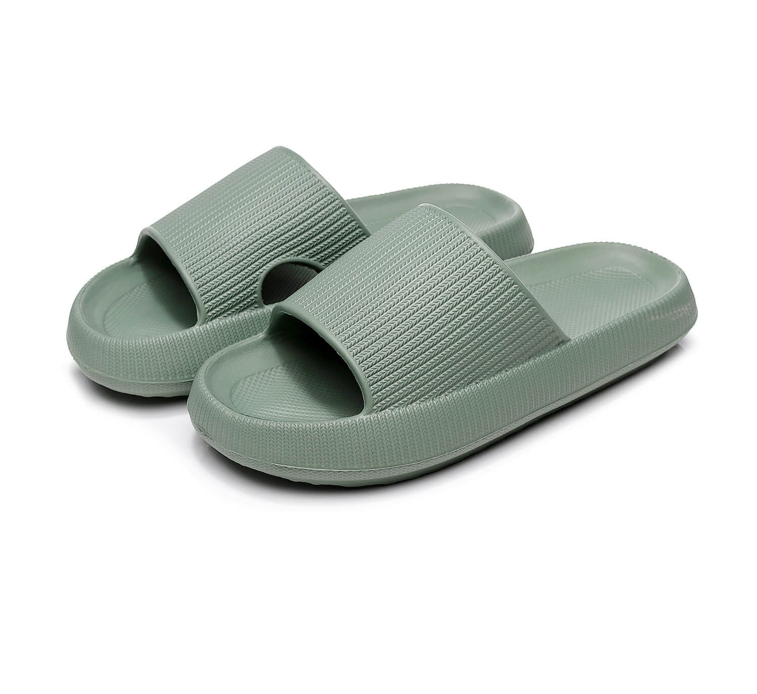 Groen / 34-35 Cloud® - Zachte Comfortabele Slippers Mykozo