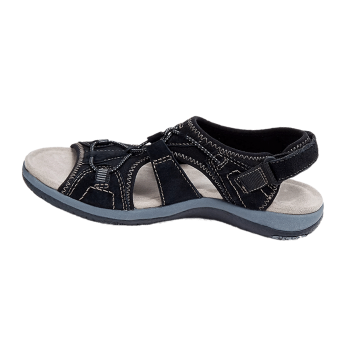 Zwart / 35 Dymphna | Orthopedische verstelbare sandalen Mykozo