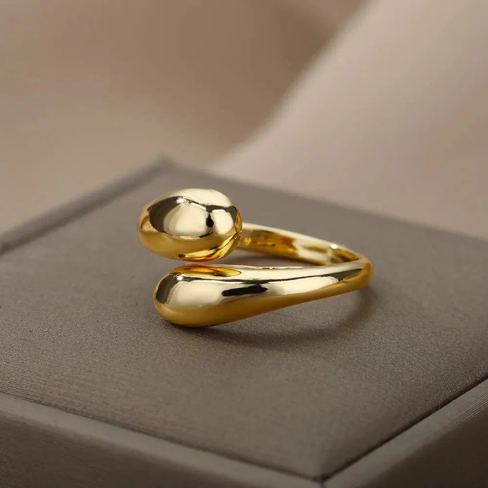 Ring Goud ELITE - Luxe Gouden Ring Mykozo