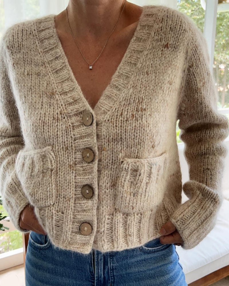 Sweaters & Cardigans S Elsbet | Comfy Knoop casual trui Mykozo