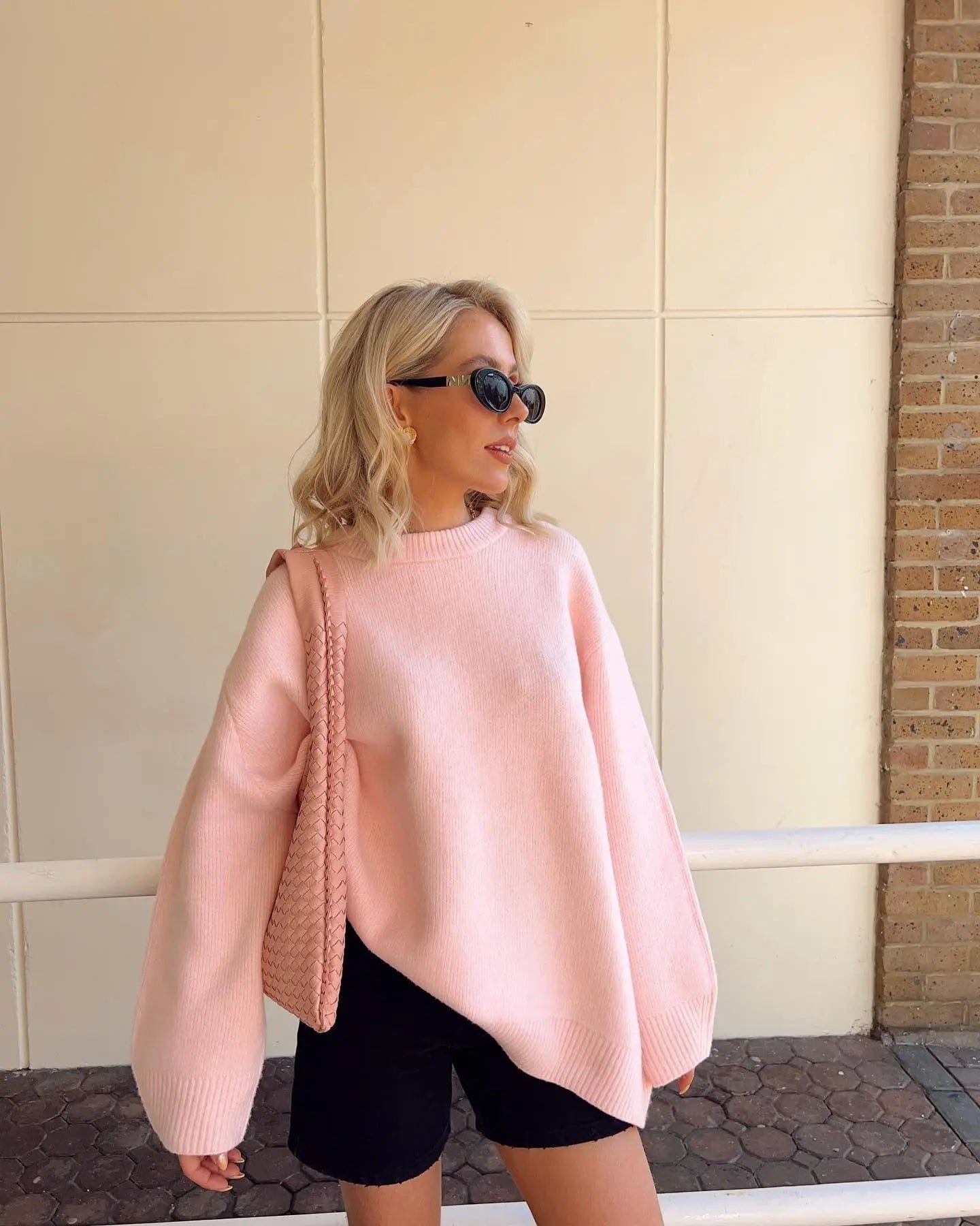 Esmée | Comfy sweater met ronde hals Mykozo