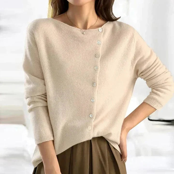 Beige / XS Felicia | Comfy Trui voor dames Mykozo