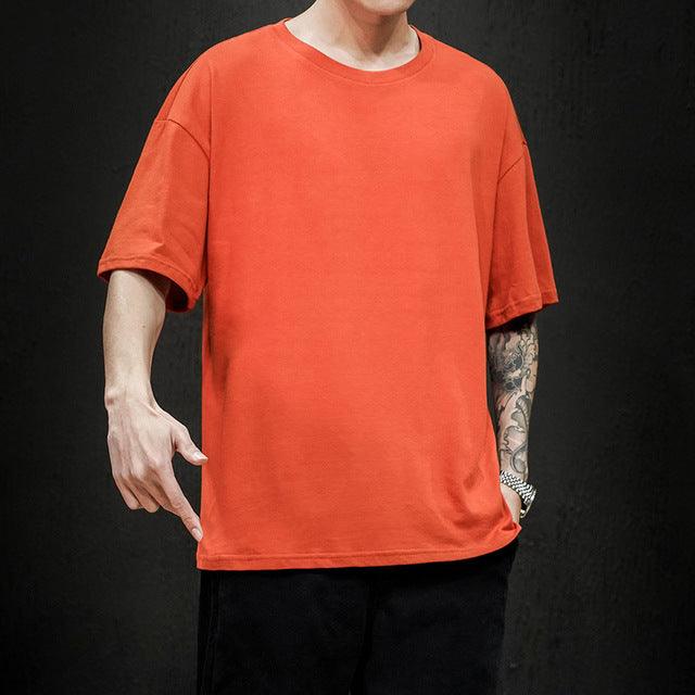 T-Shirt Orange / XXXL Finn - Essential T-shirt - Veelzijdig en Stijlvol op Elke Gelegenheid Mykozo