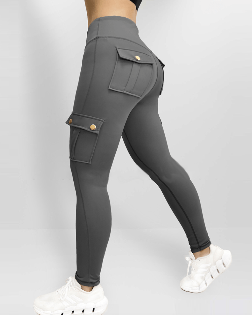 Grijs / S FlexCurve | Ultieme Sport Broek Mykozo