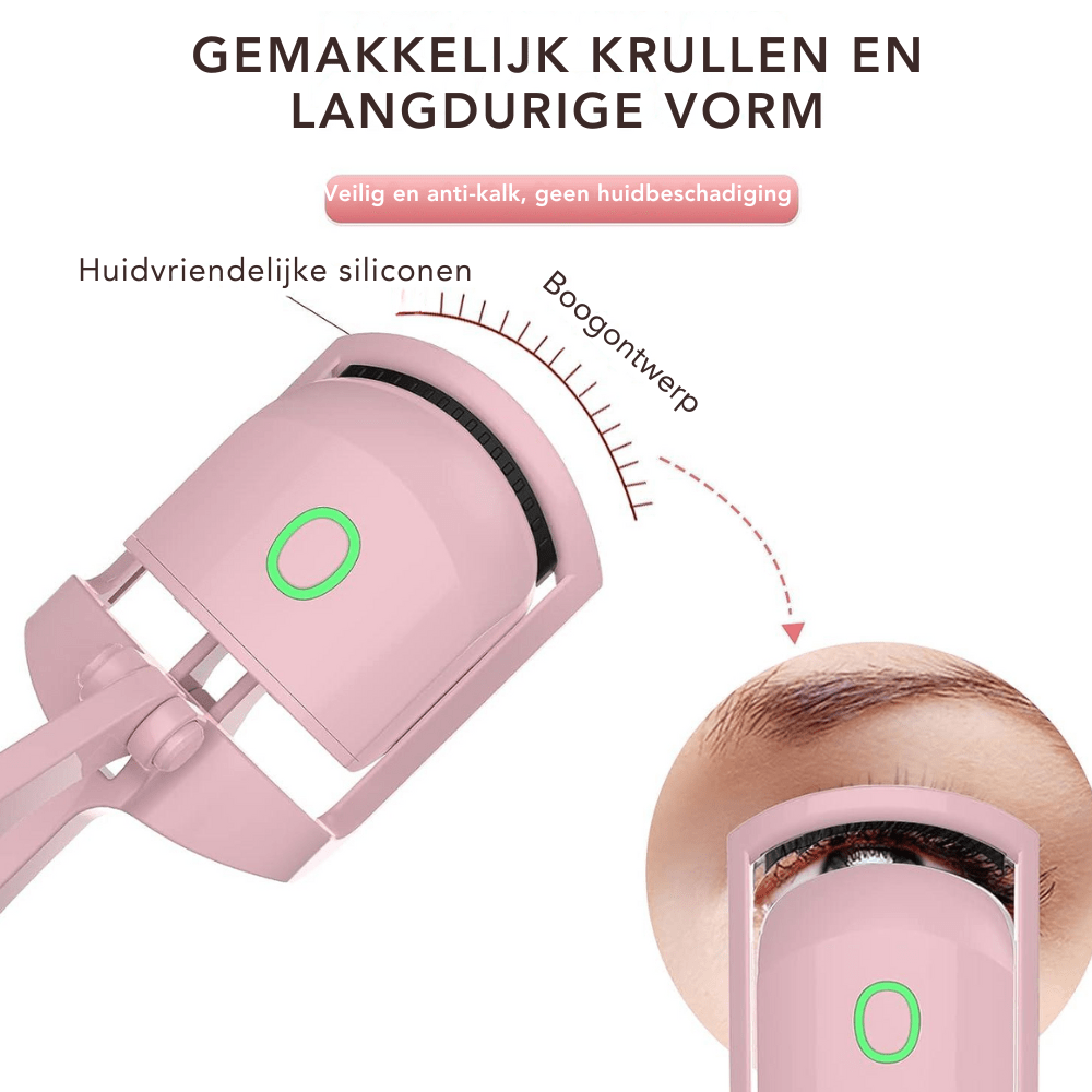 GlamLux - Elektrische Verwarmde Wimperkruller Mykozo