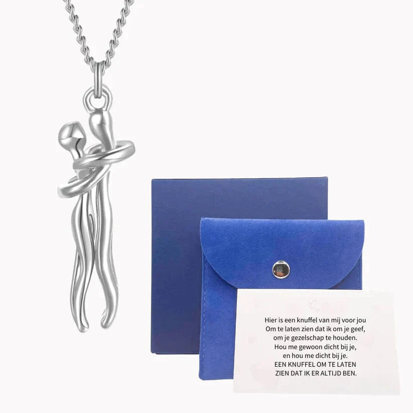 Fashion Zilver / Alleen tas Knuffelketting - Het perfecte cadeau Mykozo