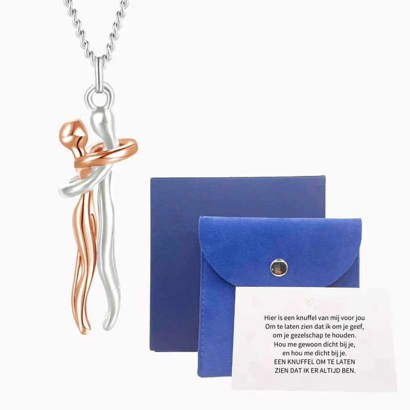 Fashion Rosegoud/Zilver / Alleen tas Knuffelketting - Het perfecte cadeau Mykozo