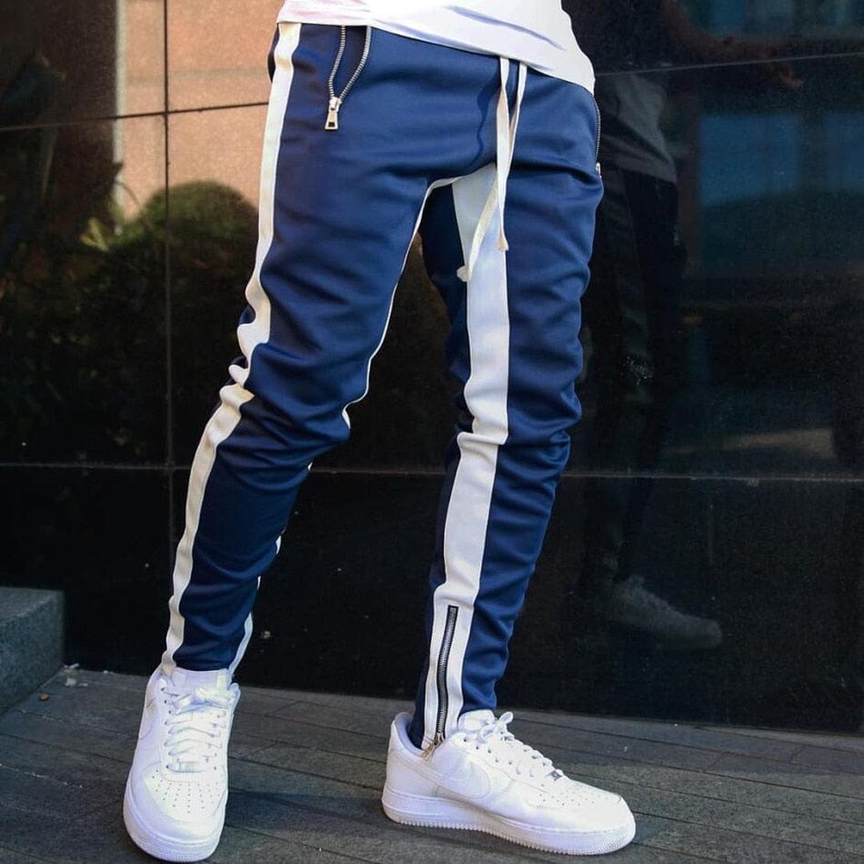 Bottoms Blue / M Liam - Heren Fitness Sweatpants Mykozo