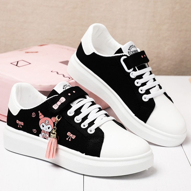 Sneakers Luna Canvas Sneakers - Kawaii Stijl voor Alle Seizoenen Mykozo