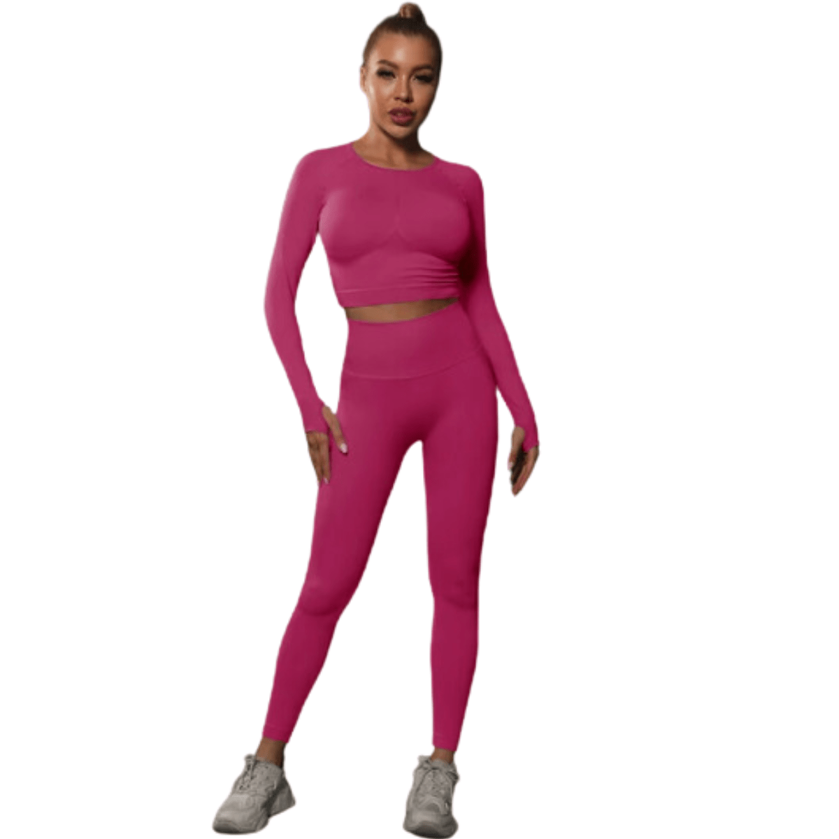 Roze / S (36) / Legging+Top MayaFit™ - Sport Leggings + Top Mykozo