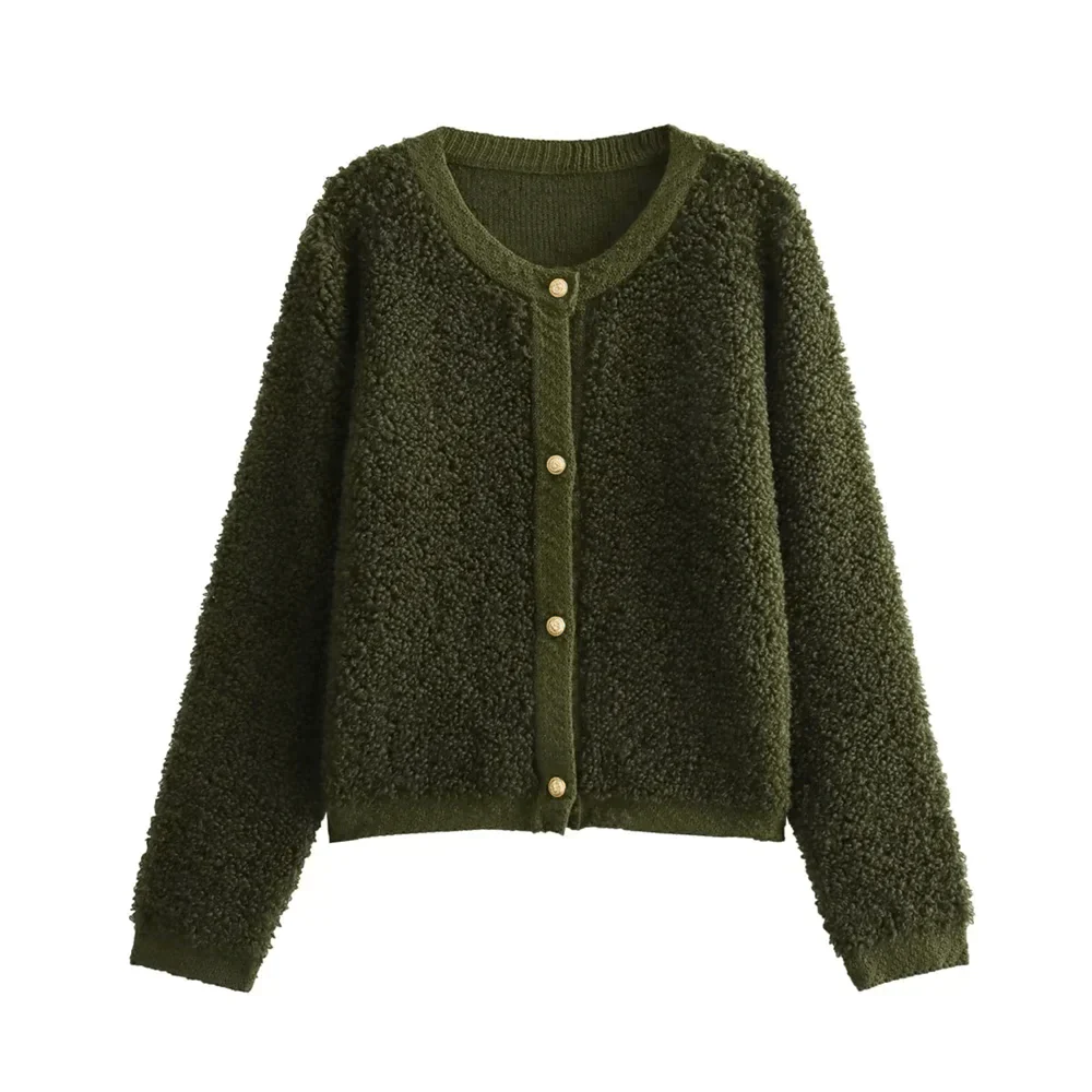 Groen / S Milana | Comfy Teddy Vest Mykozo