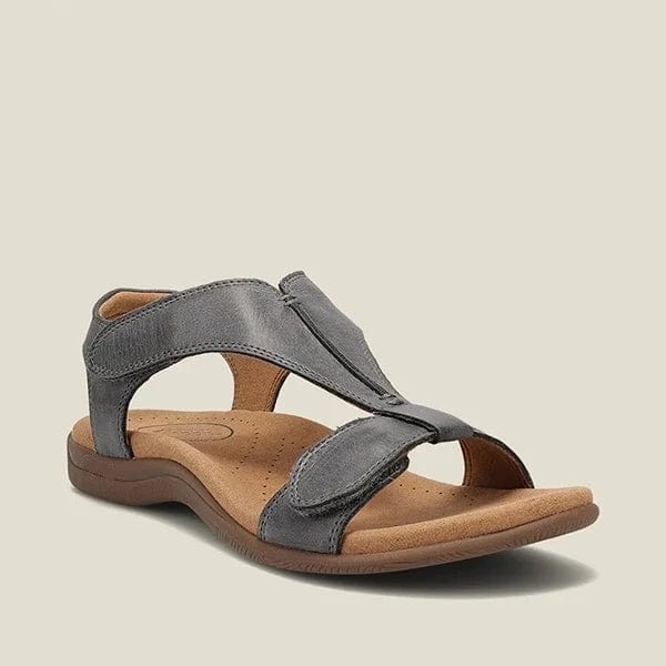 Grijs / 35 Thirzanne | Elegante Skin verstelbare sandalen Mykozo