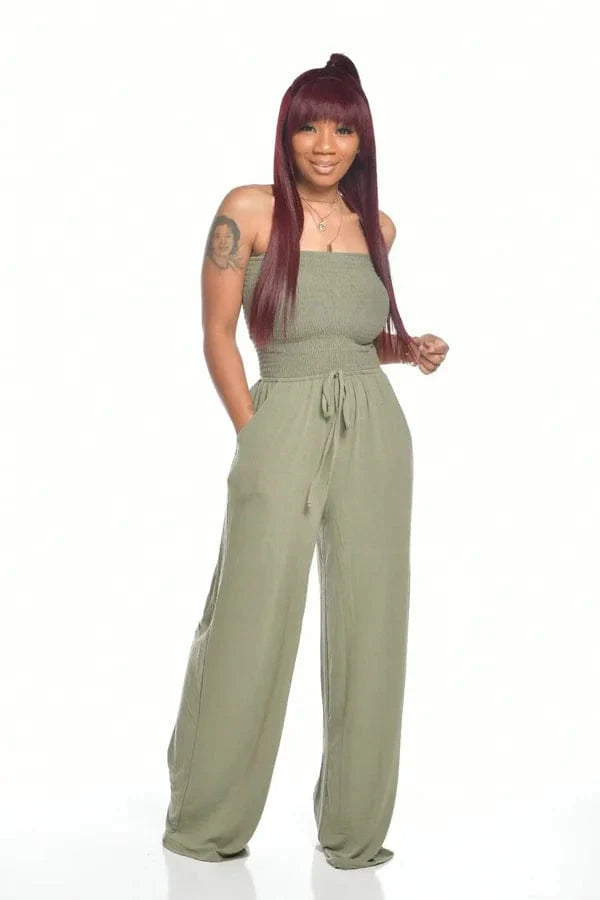 Groen / S Evelore | Comfortabele & Stijlvolle Jumpsuit Mykozo