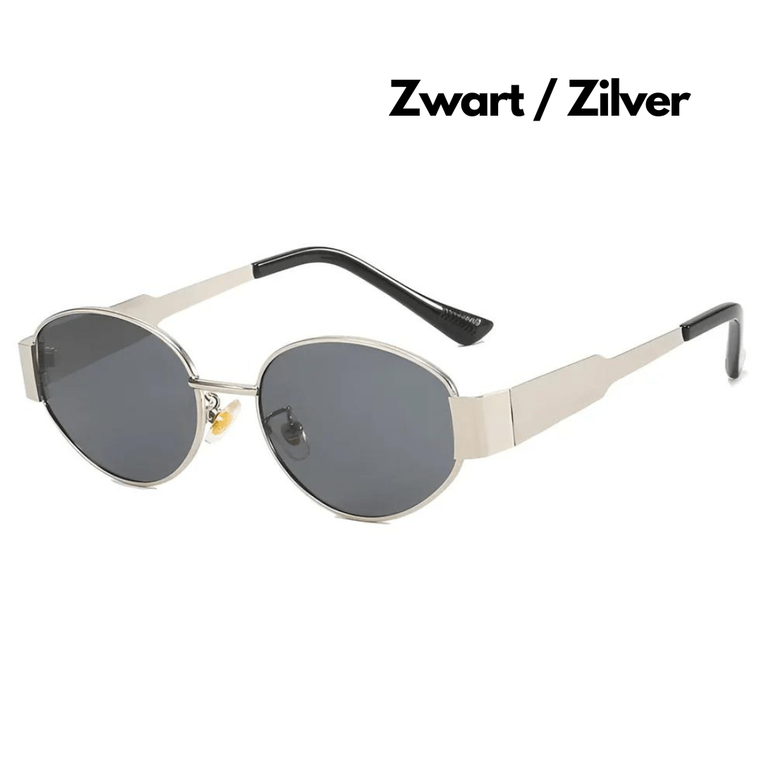 Zwart/Zilver ELITE™ -  Zonnebril Mykozo