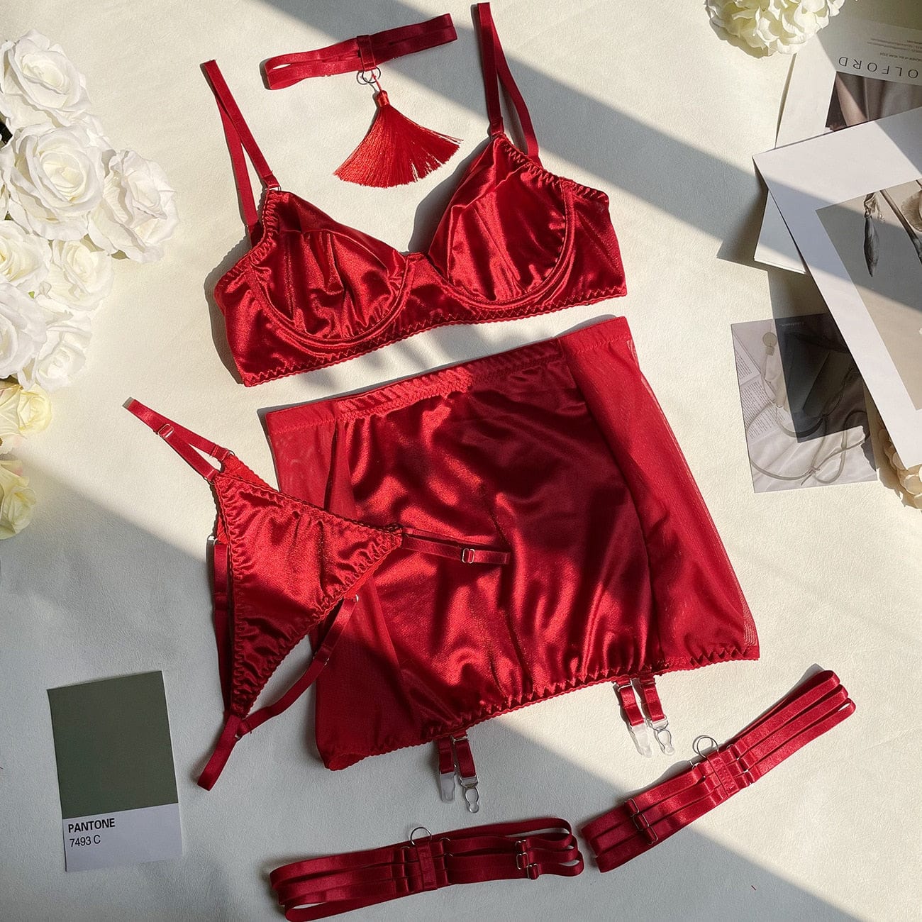 Lingerie Scarlett - Naadloze Luxe Lingerie Set Mykozo