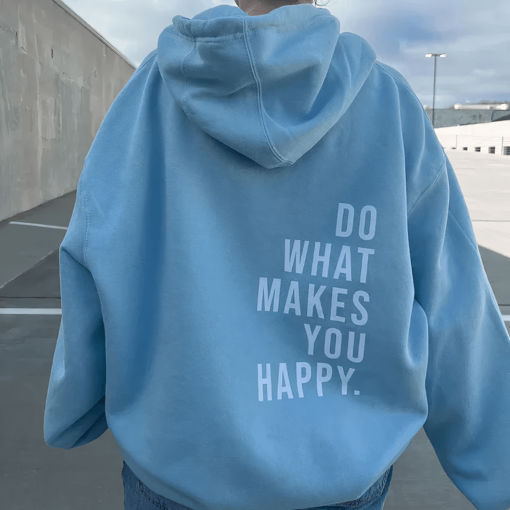 Blauw / XS SIENNA - Modieuze hoodie Mykozo