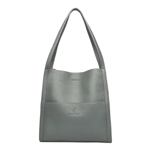 Best Sellers Groen Simone | Elegante leren schouder tas Mykozo