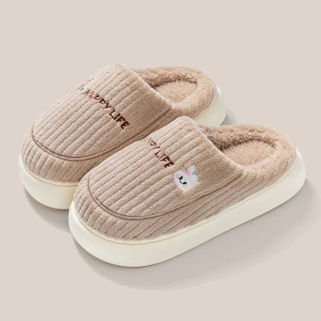 Beige / 36-37 Strend | Comfy Slippers met zachte zool Mykozo