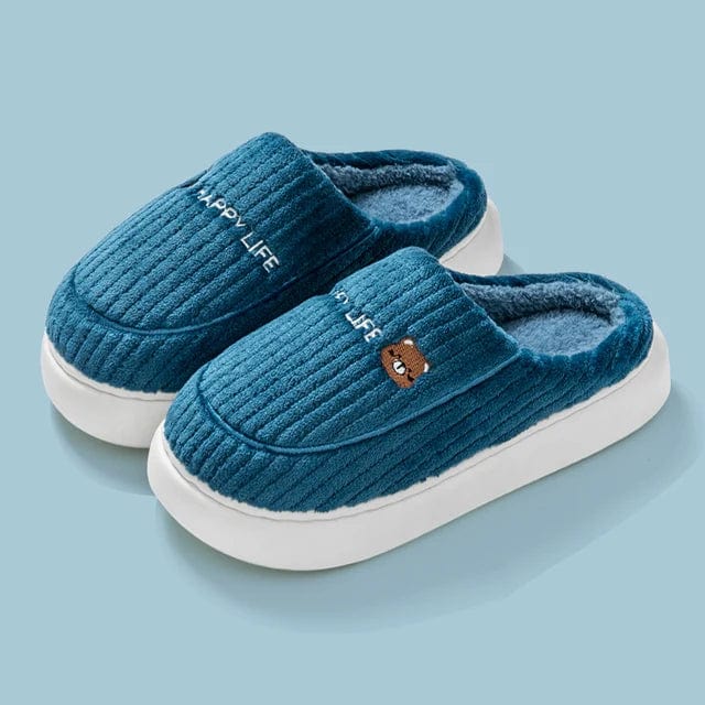 Blauw / 36-37 Strend | Comfy Slippers met zachte zool Mykozo