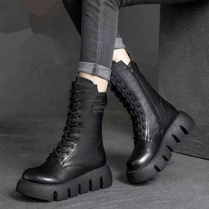 Zwart / 35 Tessa | Comfy Dames trendy schoenen Mykozo