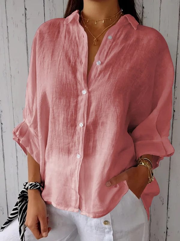 Roze / S Vera | Comfortabel Zomers Shirt Mykozo