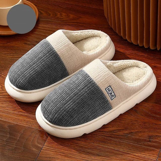 Grijs / 40-41 Wandel | Comfy Slippers met zachte zool Mykozo