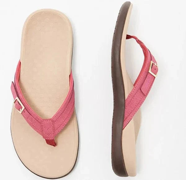 Rood / 35 Wilrike | Comfy Zomer Strand Sandalen Mykozo