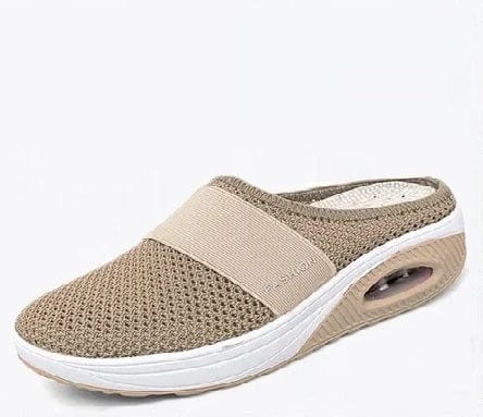 Khaki / 35 Xiomare | Comfy Wasbare orthopedische schoenen Mykozo