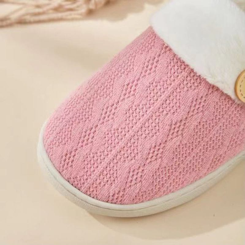 Roze / 36 Zayn | Comfy gevoerde zachte pantoffels Mykozo