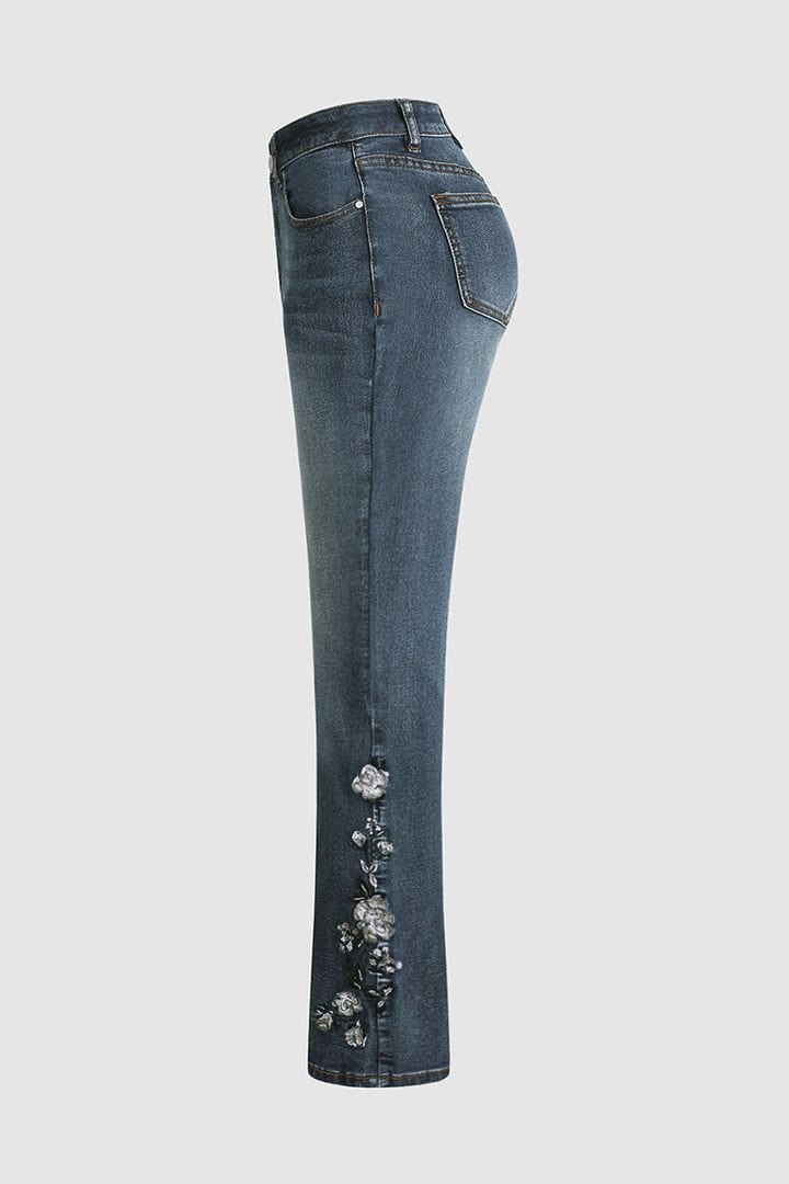 Zinnia | Elegante Jeans met middelste taille Mykozo